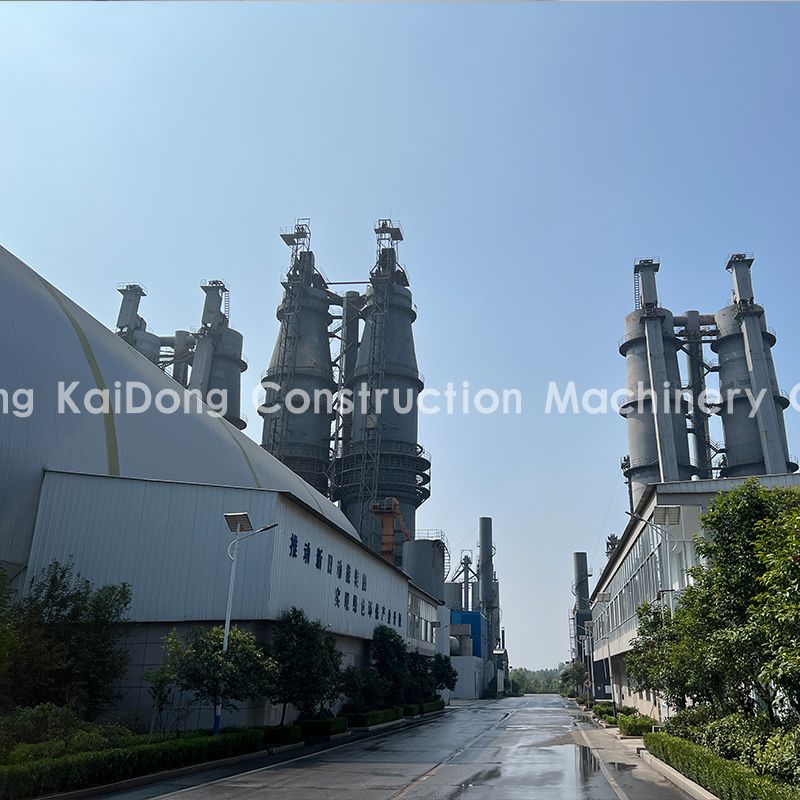 Lime vertical kiln