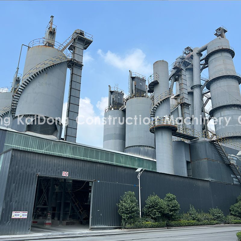 Lime vertical kiln